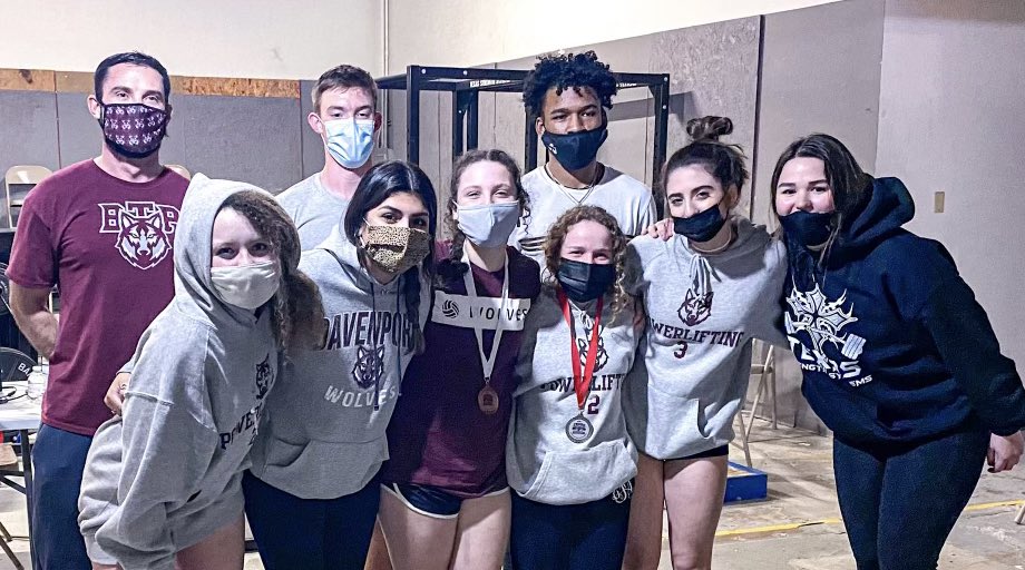 DavCoachSmith's tweet photo. COMPETITORS!!!! These girls got after it again tonight. Every girl placed in the top 5!!!! Allison Noble took home 3rd place and Lily Falcone took 2nd!! Lily also qualified for the regional powerlifting meet with her total of 600 lbs!!!! #BTP πͺ wolves @FalconeLily @BerkleyCarr1 https://t.co/dCJtjV10Hk