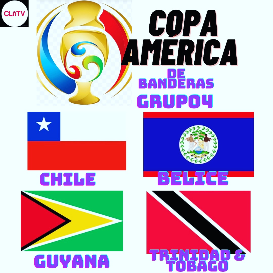 Instagram @chi_le_no_tv COMENZÓ GRUPO 4 #copaamerica de Banderas. Vota en la historia #chile #guyana #TrinidadandTobago #belice #peru #argentina #usa #Mexico