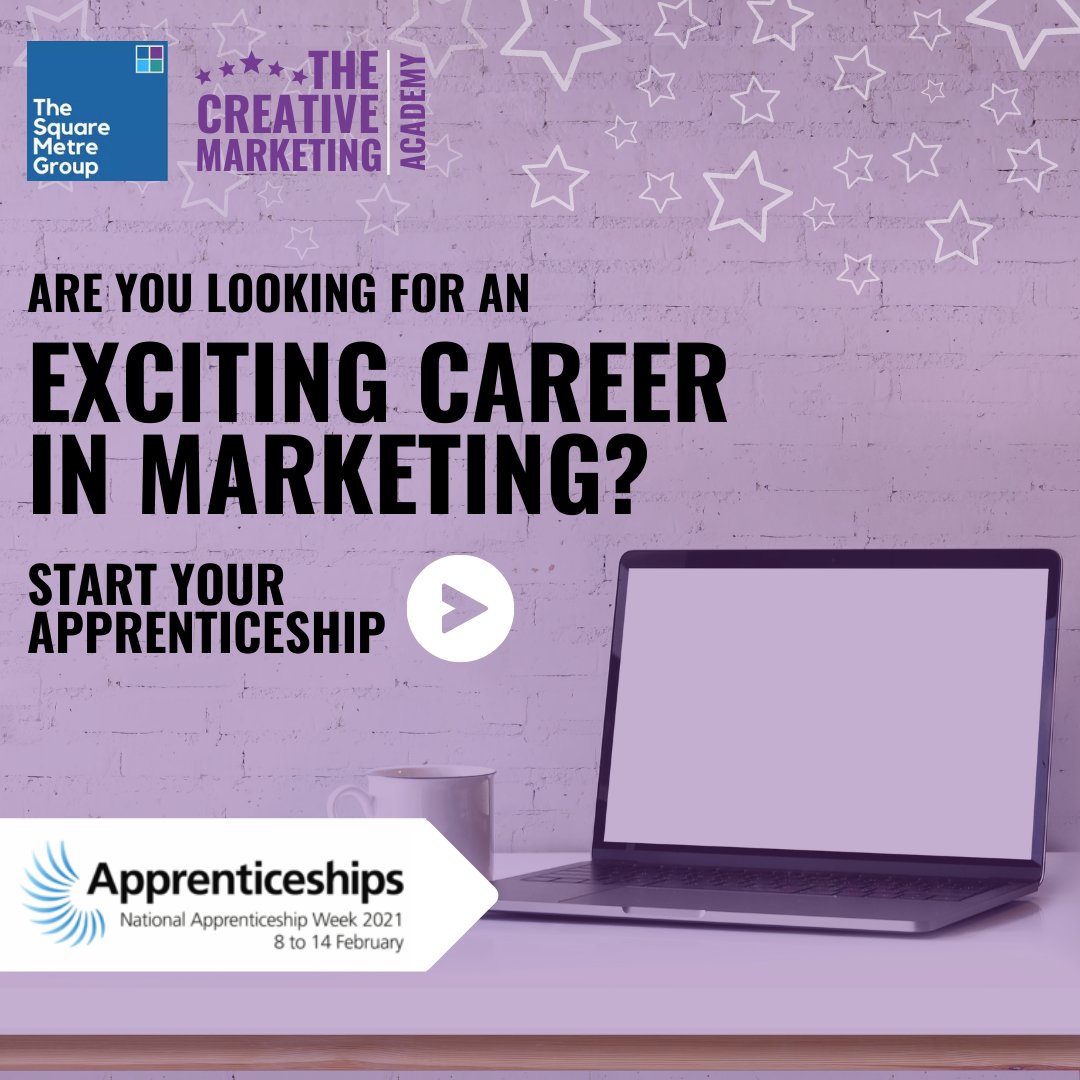 TheSquareMetre's tweet image. #NAW2021 is in full swing and we&apos;re excited about the huge amount of interest we&apos;ve received for our Junior Content Producer apprenticeship! 

There&apos;s no doubt #marketing is an exciting career choice, especially when producing original content as your job 🙌

#BuildTheFuture