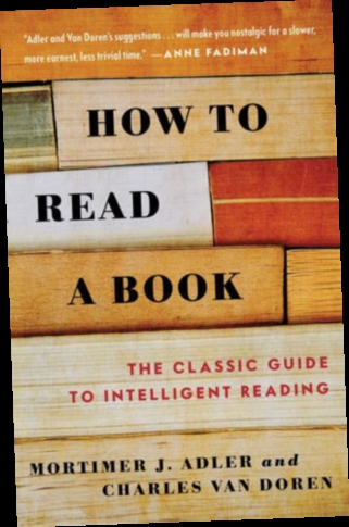 how to read a book by mortimer adler download pdf