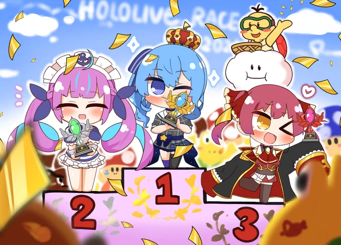 皆描こうね 
#デフォルメ絵を流してデフォルメ民を増やそう 