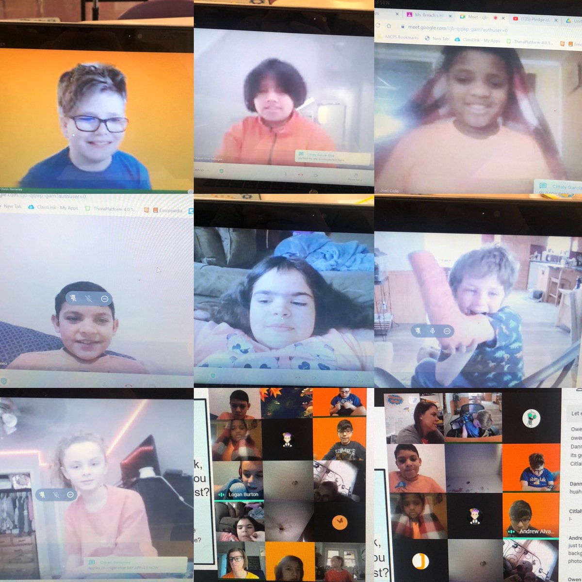 Unity day brings us together! Whether it’s their attire or backgrounds we stood for orange! 🧡 <a href="/GlendaleESAACPS/">Glendale Elementary</a> @