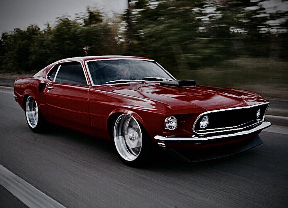 Special Vehicle Team™ on Twitter: | Today's feature Mustang is an amazing burgundy 1969 fastback... #Ford | | #SVT_Cobra / Twitter