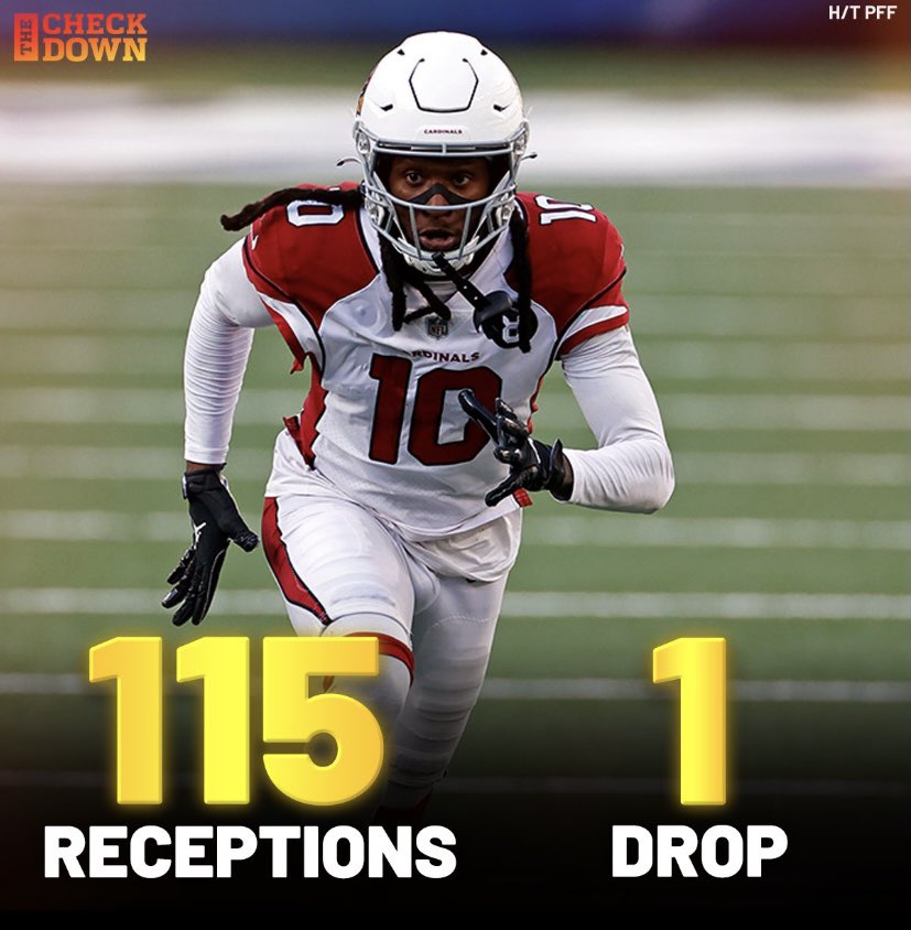 ahsportsla's tweet photo. s/o to .@thecheckdown giving us this crazy stat line 🤯 .@DeAndreHopkins
.@AZCardinals .@NFL #thecheckdown #deandrehopkins #dhop #arizonacardinals #azcards #cardinals #redsea #nfl #wr1 #catchingeverything #nfltwitter https://t.co/OekI8t8jEf
