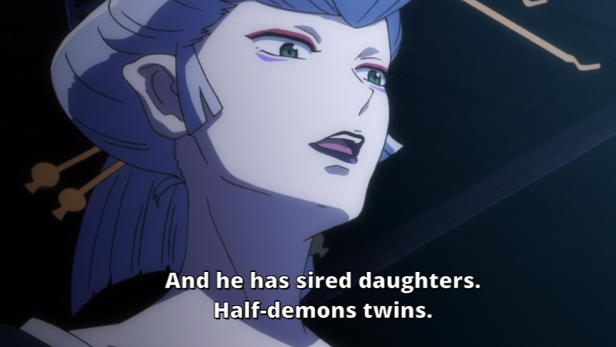 Zero also holds a significant amount of disdain towards Sesshomaru for taking a human wife and having half-demon children, as his father had done. (+)