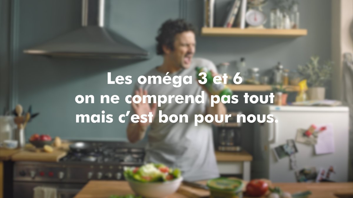 De retour en TV pour mettre en lumière les huiles de #colza, de #tournesol et les margarines qui en sont issues. Ces matières grasses végétales contiennent des omégas 3 et 6. Alors, faites comme Charlie ! #HuilesEtOmega#EnjoyItsFromEurope huilesetomega.eu