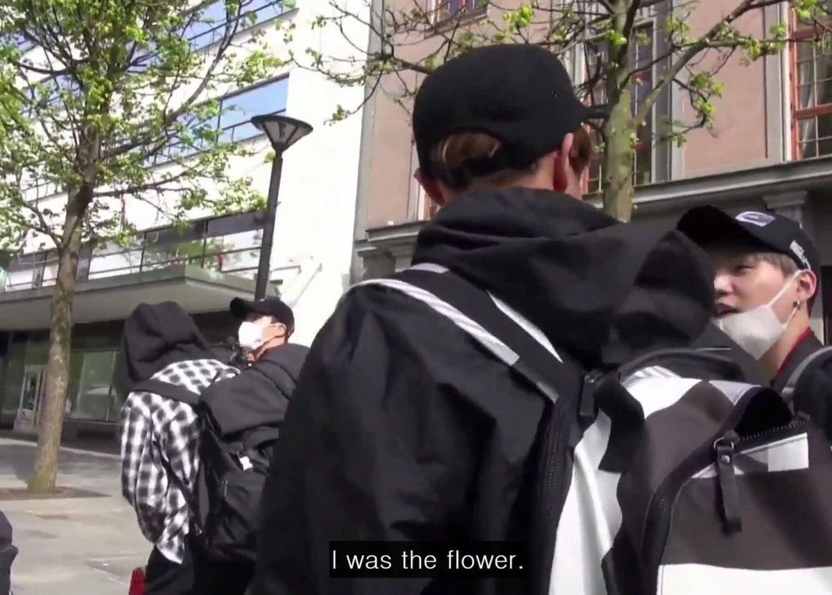 Hobi calling himself a flower YES IT IS A THREAD: