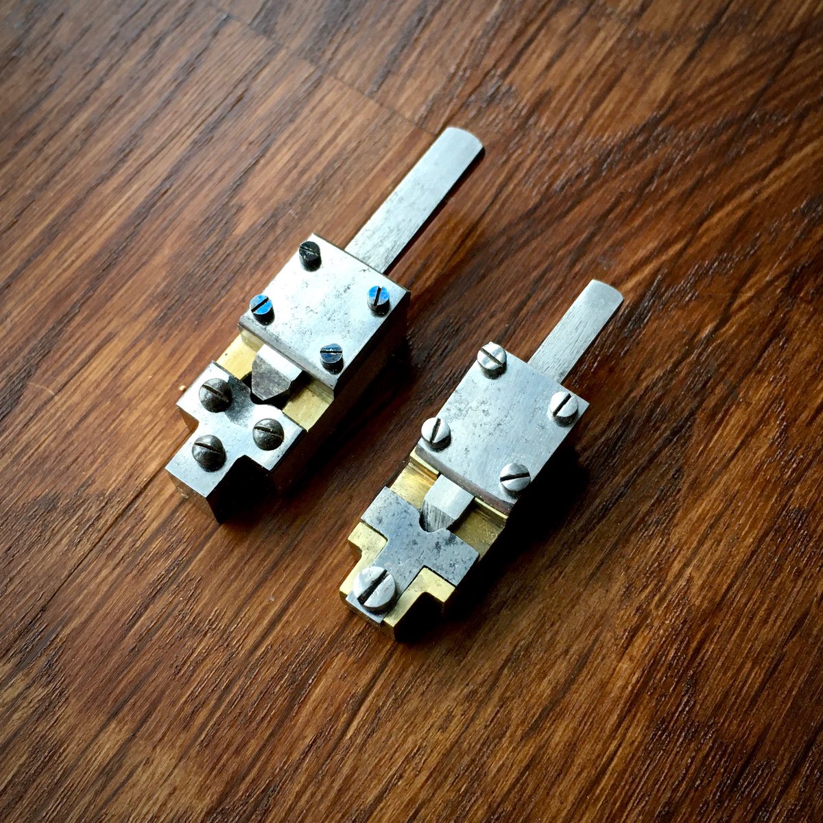 DrStruthers's tweet image. These pint size watchmaking tools were made by an apprentice when they started their training. Being able to make the tools of our trade is an important part of the job and something traditional watchmakers still do today 🧑🏻‍🔧