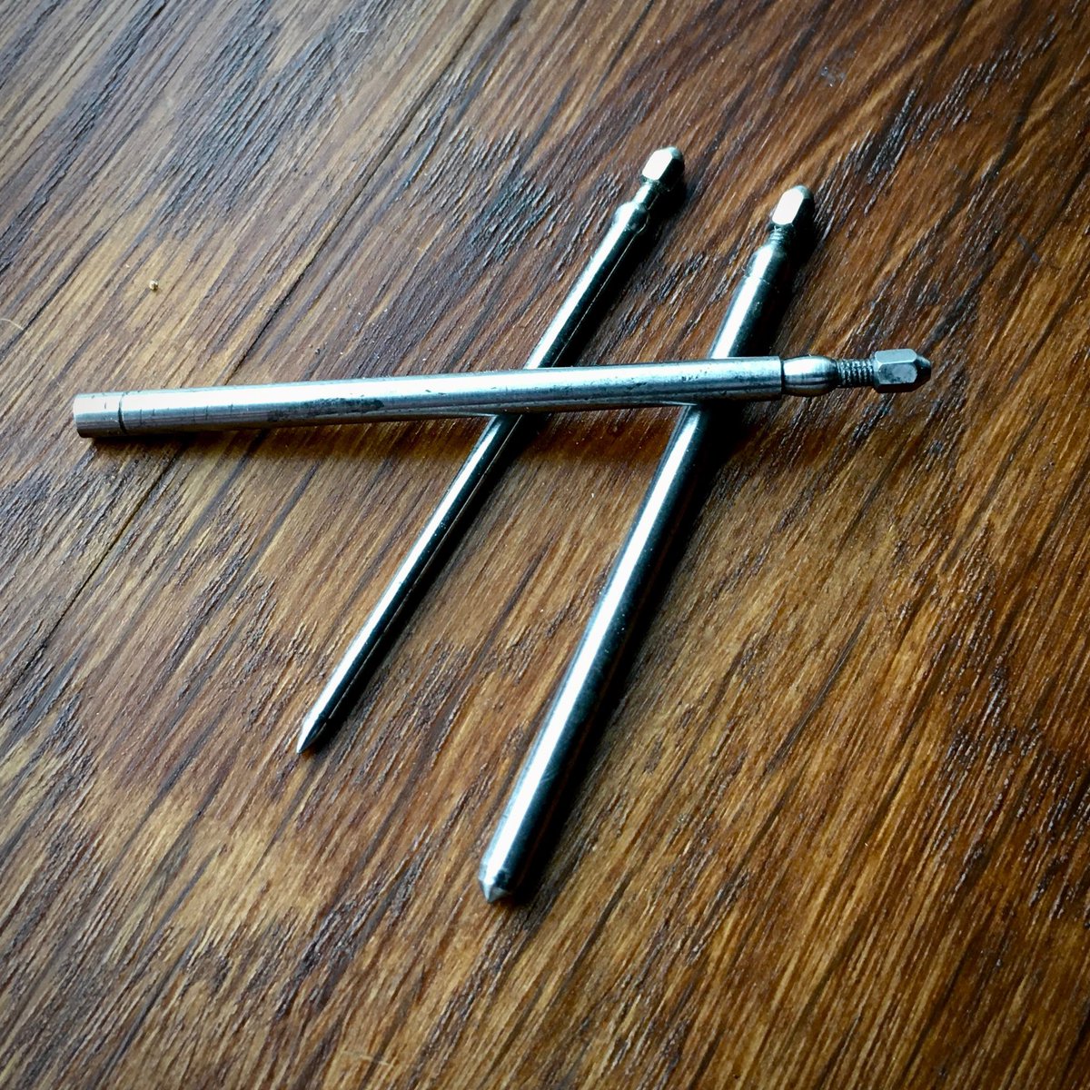 DrStruthers's tweet image. These pint size watchmaking tools were made by an apprentice when they started their training. Being able to make the tools of our trade is an important part of the job and something traditional watchmakers still do today 🧑🏻‍🔧