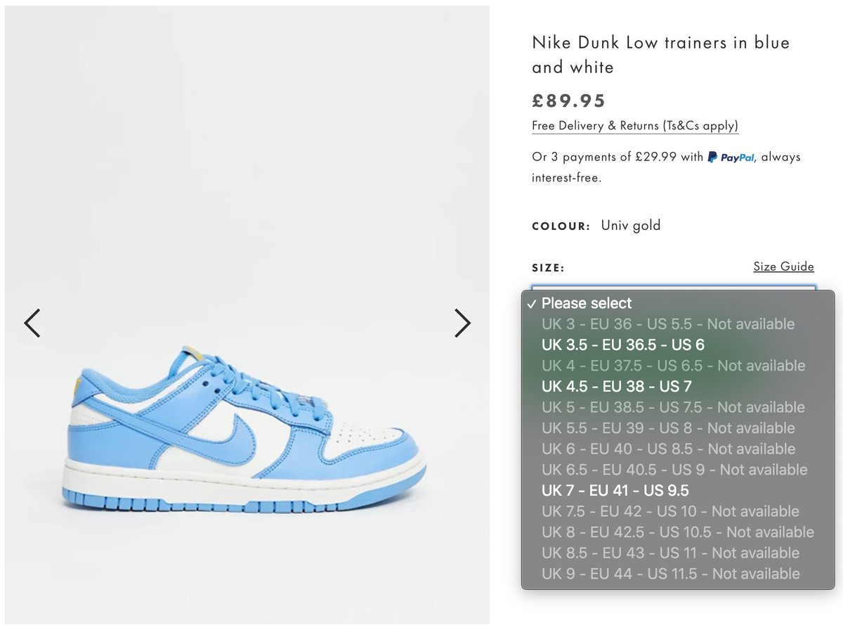 nike dunk low coast restock