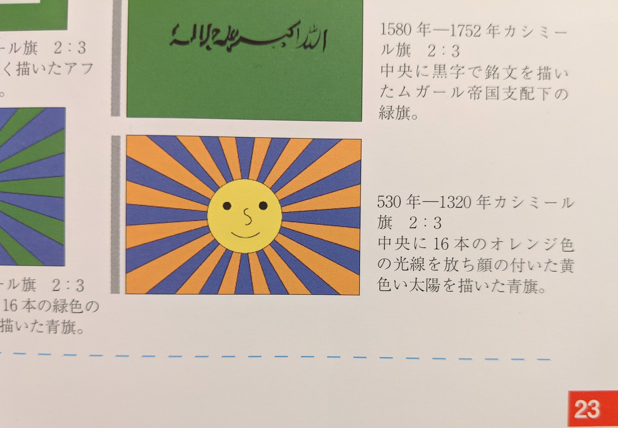 わたしです インドとパキスタンの間にある カシミール が領国だった頃の国旗が可愛すぎるwww えのげ わたしです インドとパキスタンの間にある カシミール が領国だった頃の国旗が可愛すぎるwww えのげ