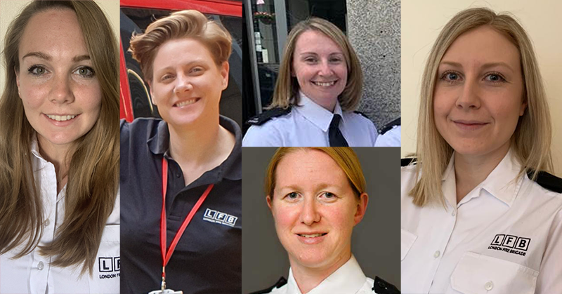 LondonFire's tweet photo. It’s #InternationalDayofWomenandGirlsinScience and to celebrate we introduce our #firesciencefive - women science leaders in forensics, fuels, and fire engineering at the Brigade who are serving up some Thursday inspiration https://t.co/aCKHp7z5GQ  #WomenInScience 💡 https://t.co/GtbPBdBmLY