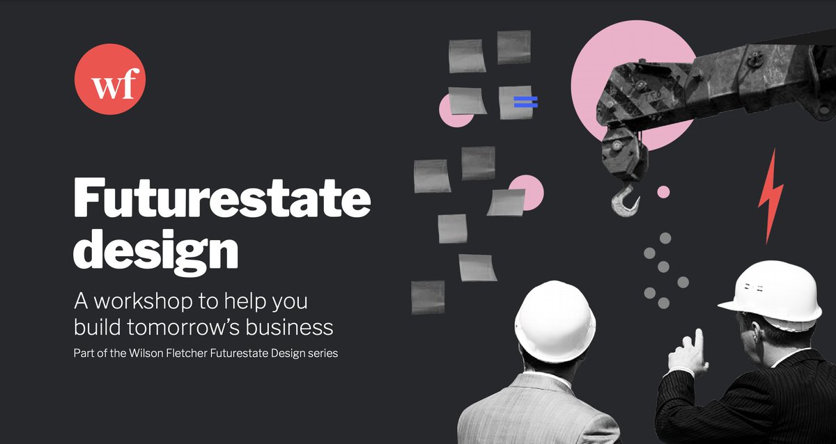 Want to get your team thinking differently about your company's future? Here's a ready-made workshop to help you gain a fresh perspective and emerge with new ideas.

wilsonfletcher.com/documents/WF_F…

#workshop #futurestatedesign #design #digital #leadership #mindset #innovation #business