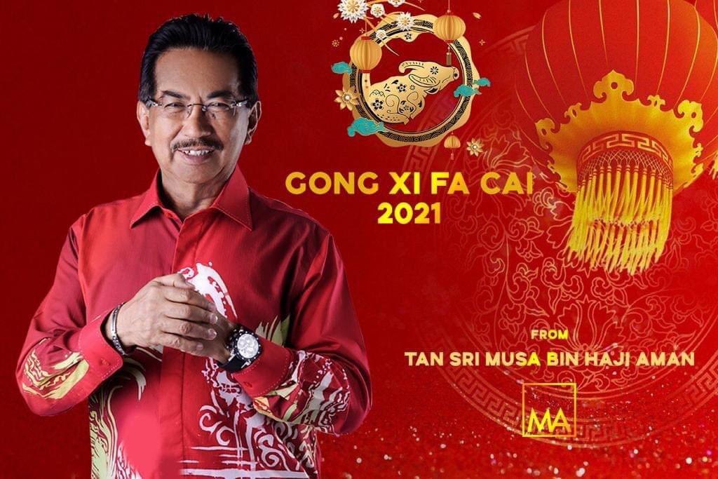 Musa Aman tweet media