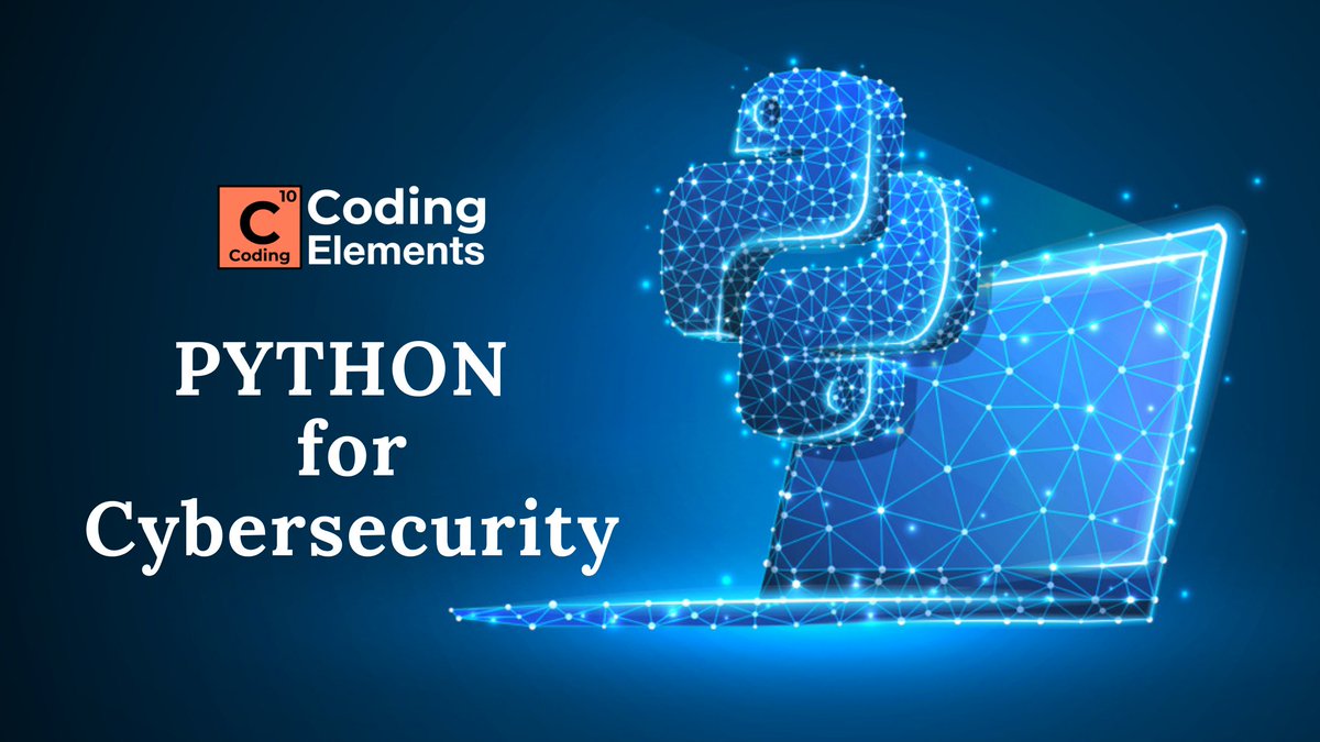 CodingElements's tweet image. With an increase in the severity of cyberattacks, innovation, and progress in the field of cybersecurity has become mandatory. Become an expert in Python with Coding Elements Python Data Science online course. bit.ly/3qa8Hc5
.
#codingelements #python #cybersecurity