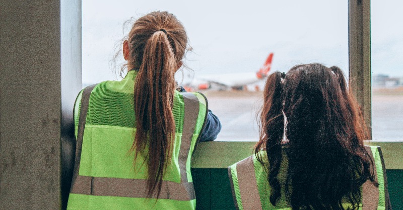 VirginAtlantic's tweet photo. On International Day of Women and Girls in Science, we are celebrating all of our brilliant women engineers and pilots, and all of the girls who are dreaming of their future with us ❤️ #WomenInScience https://t.co/jvhlXyWtbK
