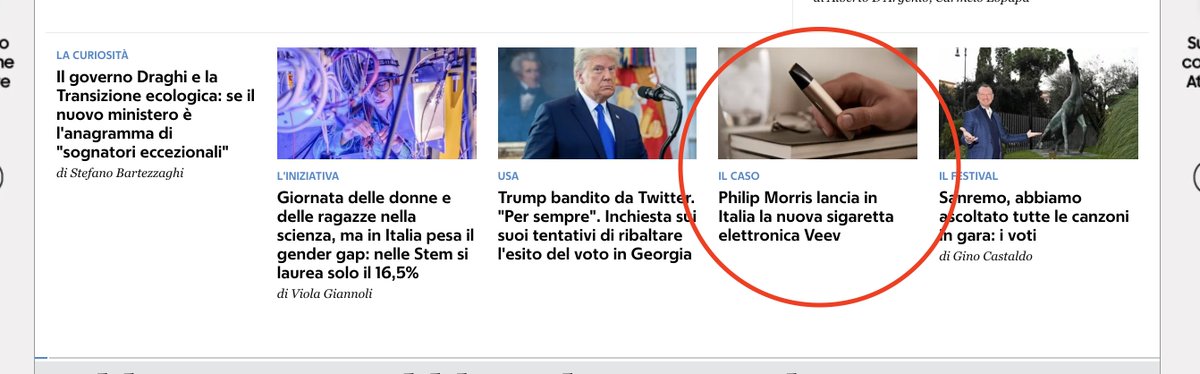 E' pubblicità? È notizia?
Che cos'è esattamente?
È normale sta cosa?