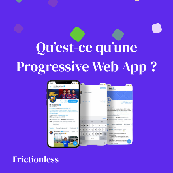 frictionless_ux's tweet photo. Qu'est-ce qu'une PWA ou Progressive Web App ? 
#pwa #progressivewebapp #development #developer #programming #design #business #coding #construction #programmer #realestate #technology #software #webdevelopment #javascript #education #architecture #growth #webdesign #code https://t.co/YPZxuB7X2Y