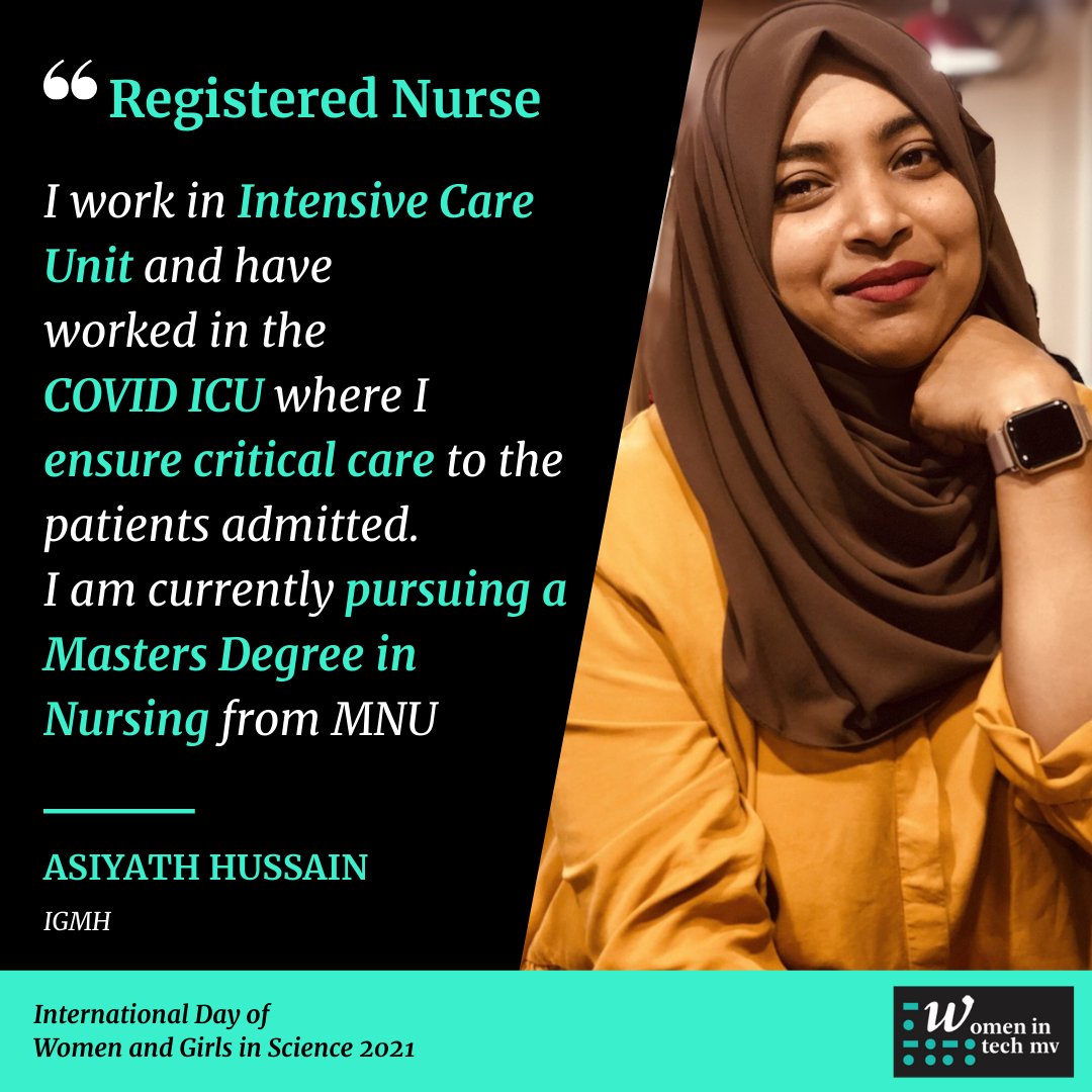 Asiyath Hussain, Registered Nurse,  @igmhmv