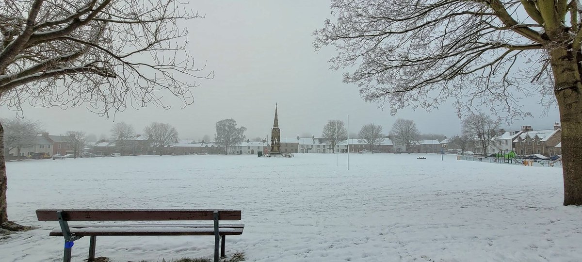 Good Morning from Denholm Village ~ it's a very chilly day #staysafe #staywarm #villagelife ❄️