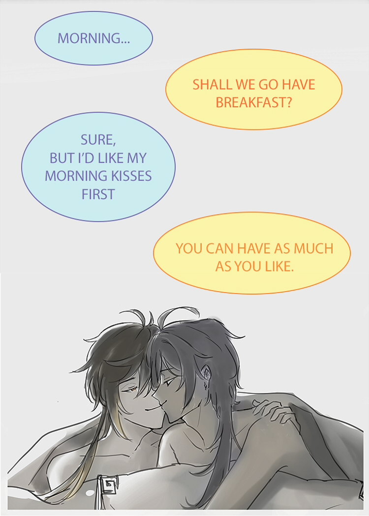 tsukiarus's tweet photo. #ZhongKae Good mornings~ 🔶❄️ https://t.co/8FAvS89mPe