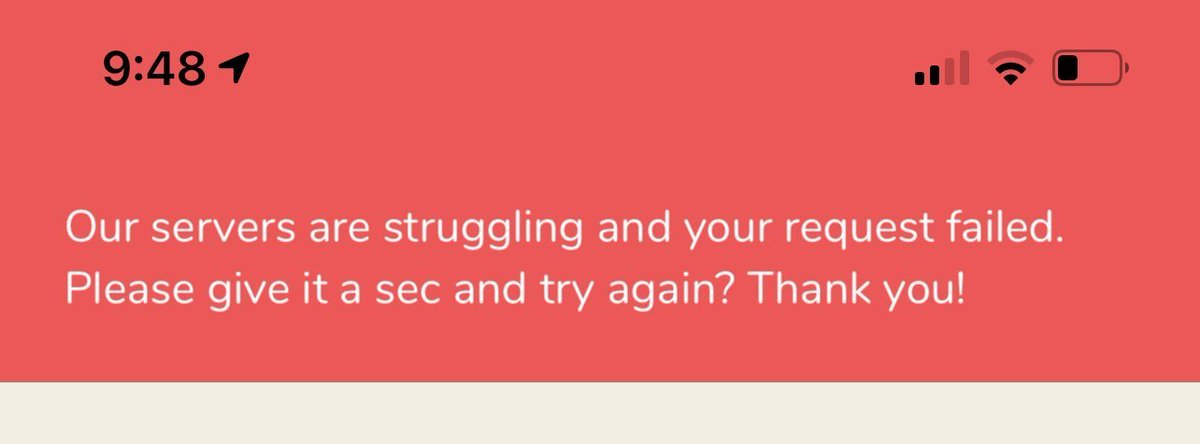 The app itself is growing so fast, it's melting down. Tonight it's become almost unusable as it constantly times out. Just like FB and TWTR did at first....