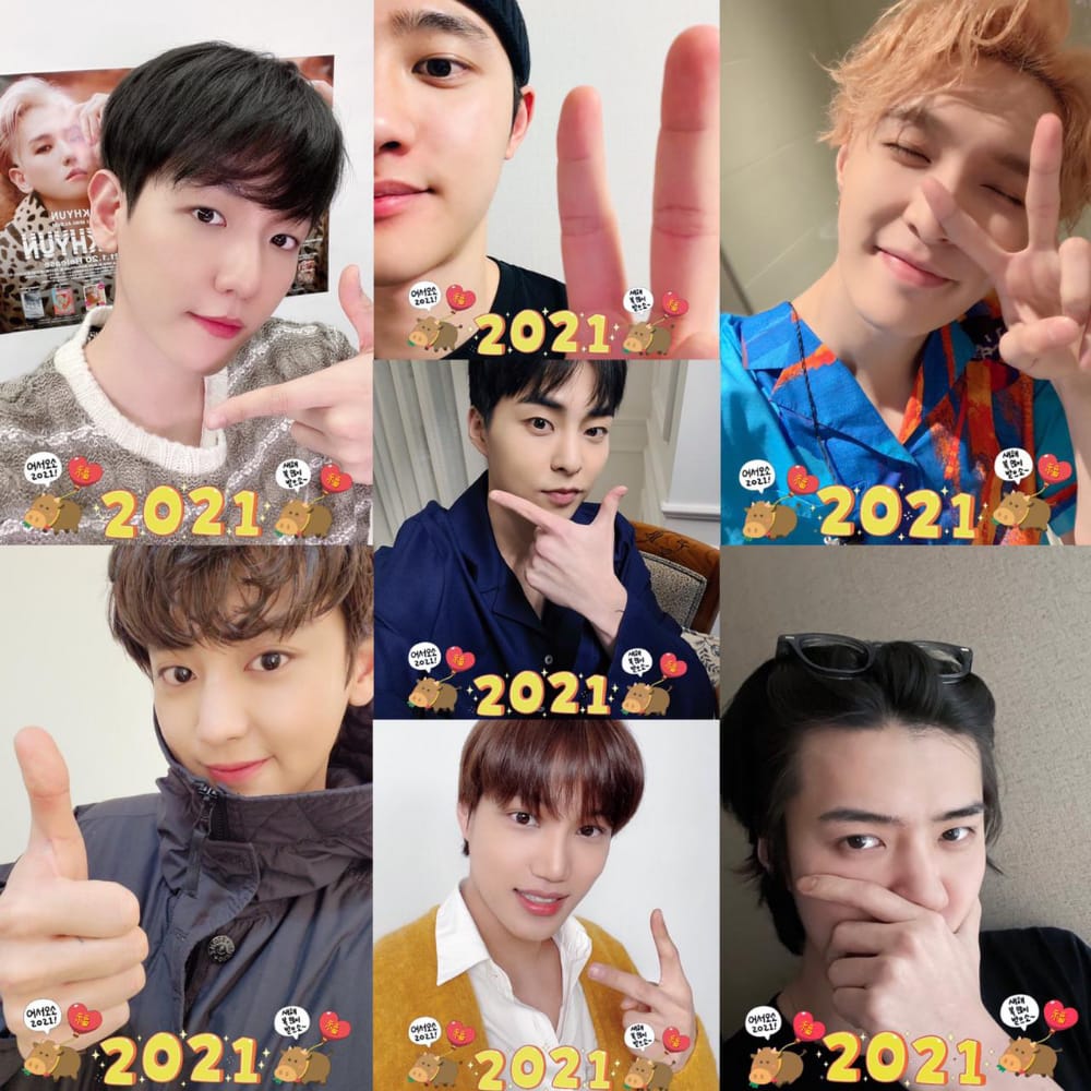 ryuchake's tweet photo. OMFG IM SO CRYIIIIING😭 EXO IS NINE EXO MY HAPPINESS😭💓💓💓

#2021EXOCBOT7
KAWAL EXO SAMPE CB OT9😭 https://t.co/h8JK8SmWR4