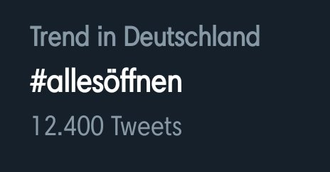 "Die Akzeptanz ist weiterhin groß."
#AllesÖffnen