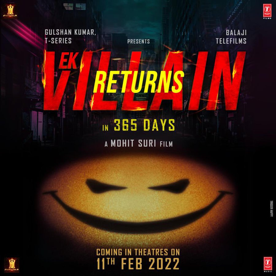 زیرنویس فیلم Ek Villain Returns 2022 - بلو سابتایتل