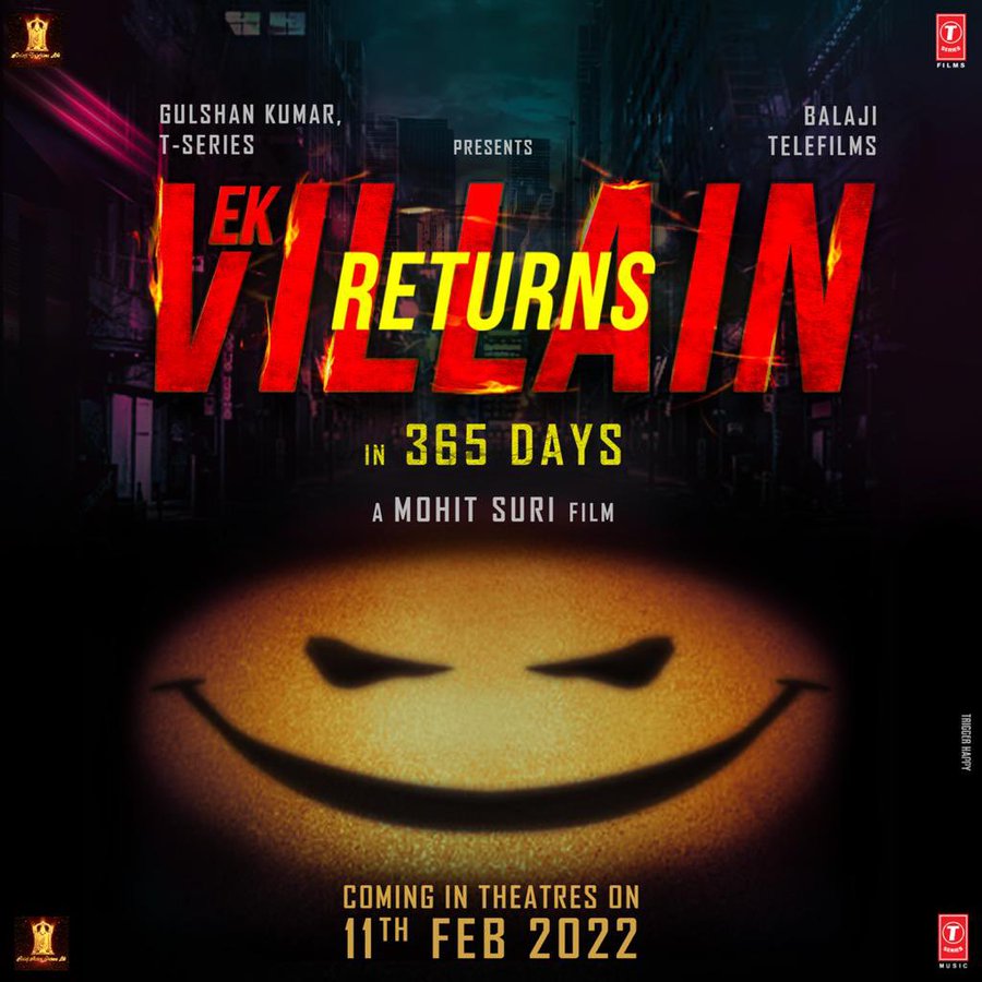 زیرنویس فیلم Ek Villain Returns 2022 - بلو سابتايتل