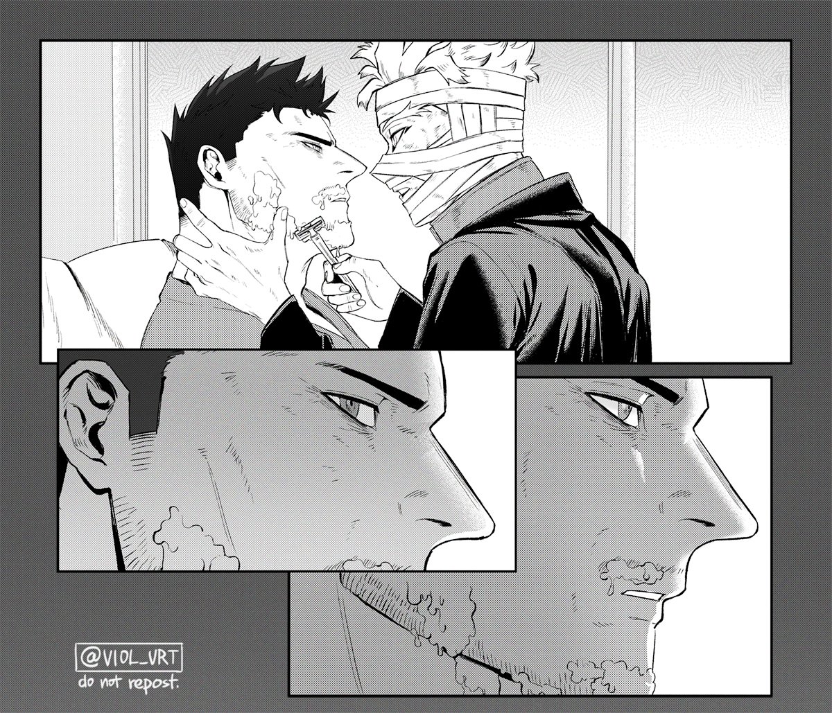 split it into 4 "pages" here, as close-ups? 