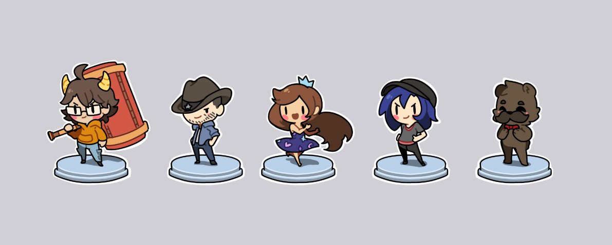 binoftweets's tweet image. Been a long time since I did one of these so why not.

Chibi giveaway. 
Rt to enter.
Ends 25th of Feb
Will draw the winner on stream o3o

I you can still enter with non humanoid characters, happy to give anything a go really.