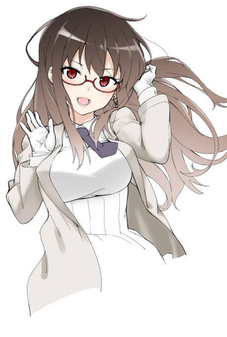 アズレン#見た人もなにか無言で眼鏡っ子をあげる 