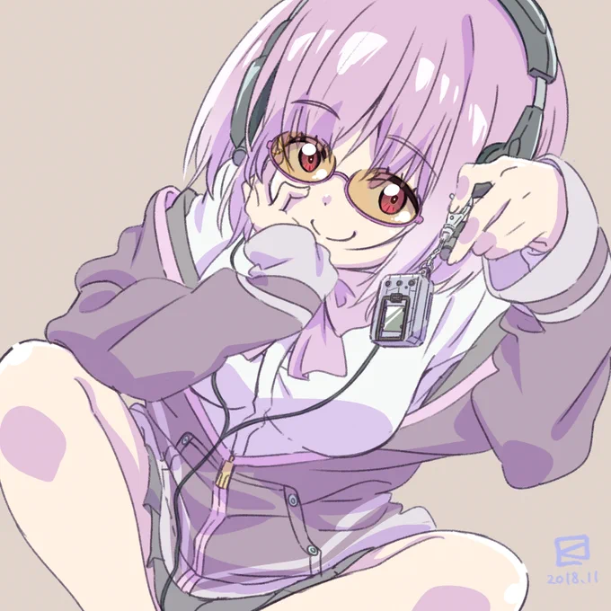 #見た人もなにか無言で眼鏡っ子をあげる 