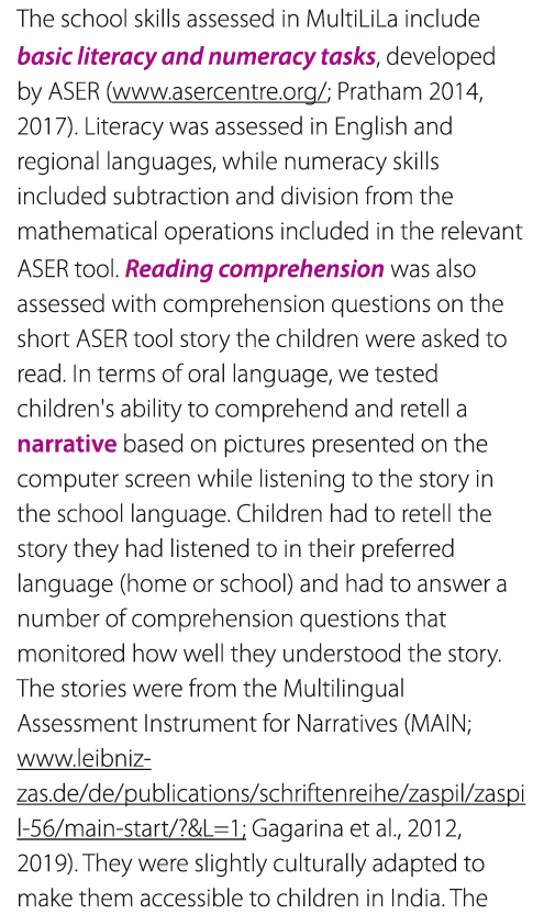 Findings from a study on multilingualism, literacy, and cognition in Delhi, Hyderabad, and Patna (2016-20).  #education  #multilingualism  #lanugagemixing