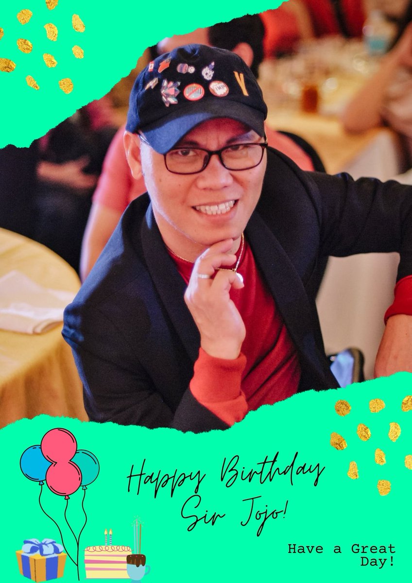 uscshots's tweet photo. A heartfelt Happy Birthday to our Department Chairman, Sir Jojo Espellita from all of us in SHOTS! ❤ https://t.co/sftj2n1cbf