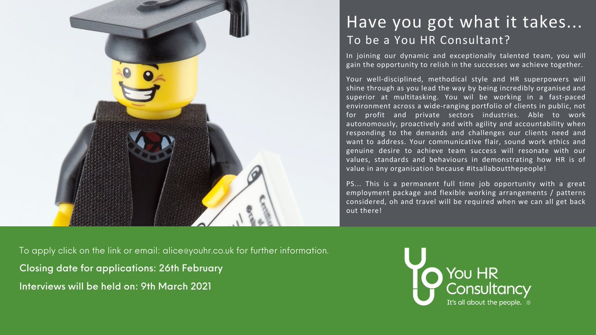 YouConsultancy's tweet photo. Bored of kicking the same HR tyres and looking for a dynamic team to drive your HR career forward? Then come and join our team! Apply through the link #Job #Hiring #recruitment https://t.co/deJX005U4x https://t.co/6kzrlfL3hV