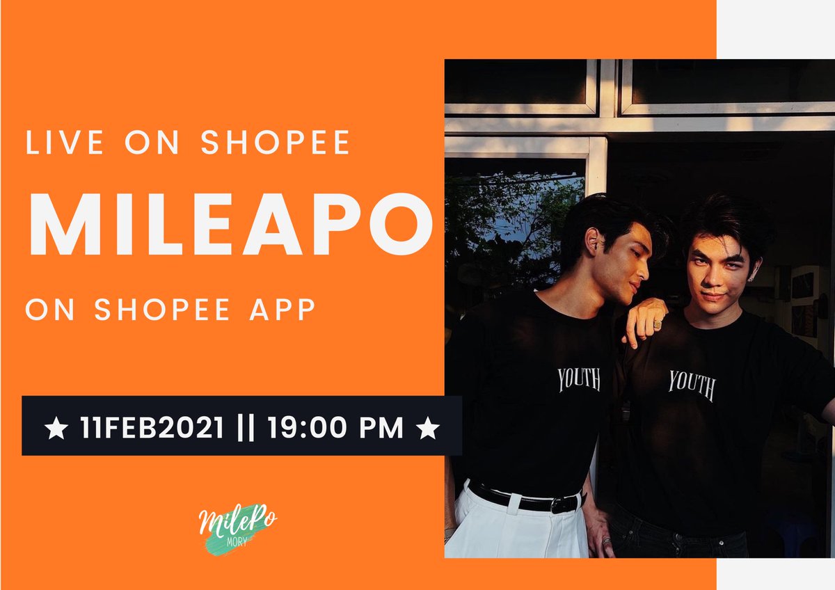 MilePoMory's tweet photo. #MileApo Schedule 💚❤️

🗓11Feb21
⏰19:00 PM

อย่าลืมกด 'เตือนฉัน' บนแอพ เพื่อจะไม่พลาดไลฟ์กันด้วยน้าทุกคน~

#KinnPorscheTheseries 
#มายอาโป https://t.co/Jcj9vCKtEf