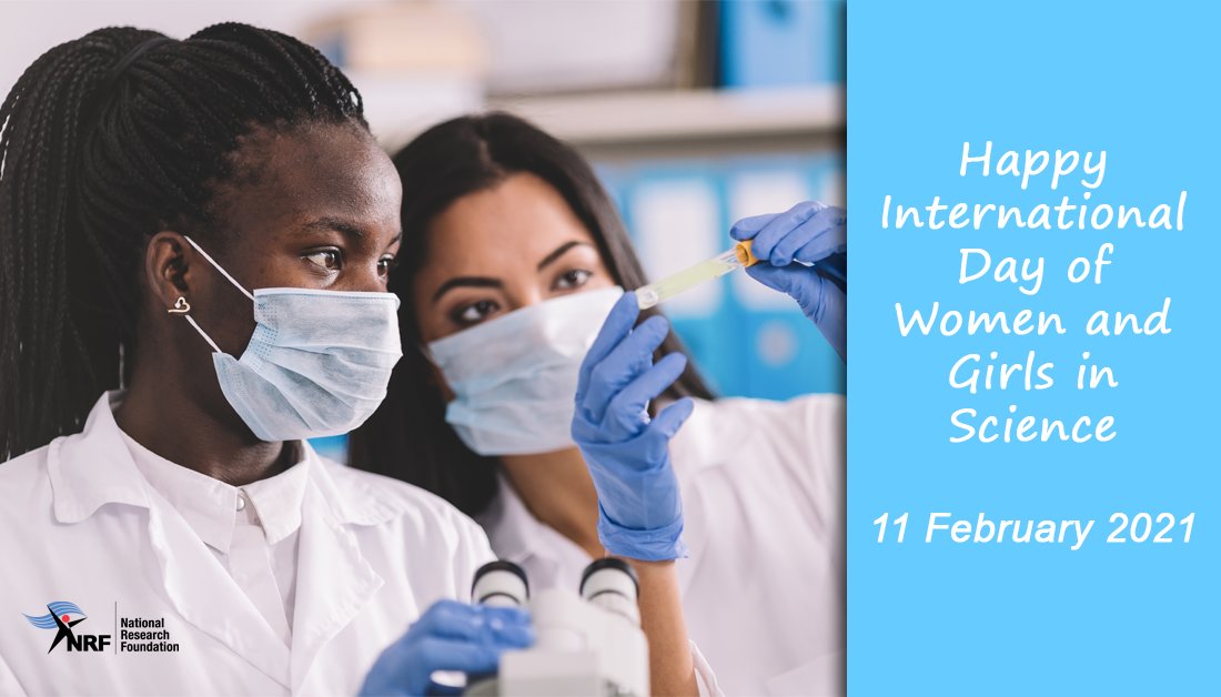 NRF_News's tweet photo. Today is the #InternationalDayOfWomenAndGirlsInScience! Kudos to all the amazing ladies in #STEM and #SciComm who are making the world a better place and who are inspiring the next generation to follow their dreams. https://t.co/ZcJM6zwkd6
