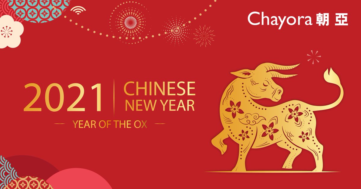 Chayora_LTD's tweet photo. Chayora wishes you a Happy Chinese New Year. Hope everyone stays safe and healthy!
#Chayora #datacentre #datacenter #colocation #infrastructure #China #CNY #ChineseNewYear https://t.co/ZYgSwJCwtj