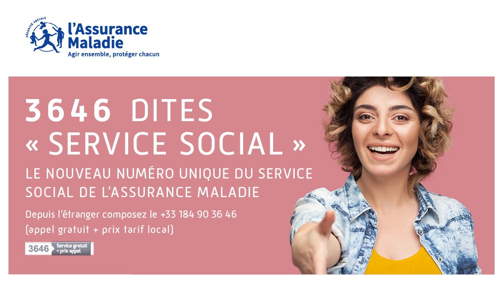 Pour harmoniser sa réponse téléphonique aux assurés, le service social de la <a href="/CarsatNordEst/">Carsat Nord-Est</a> se dote d'un numéro unique "3646 dites service social"