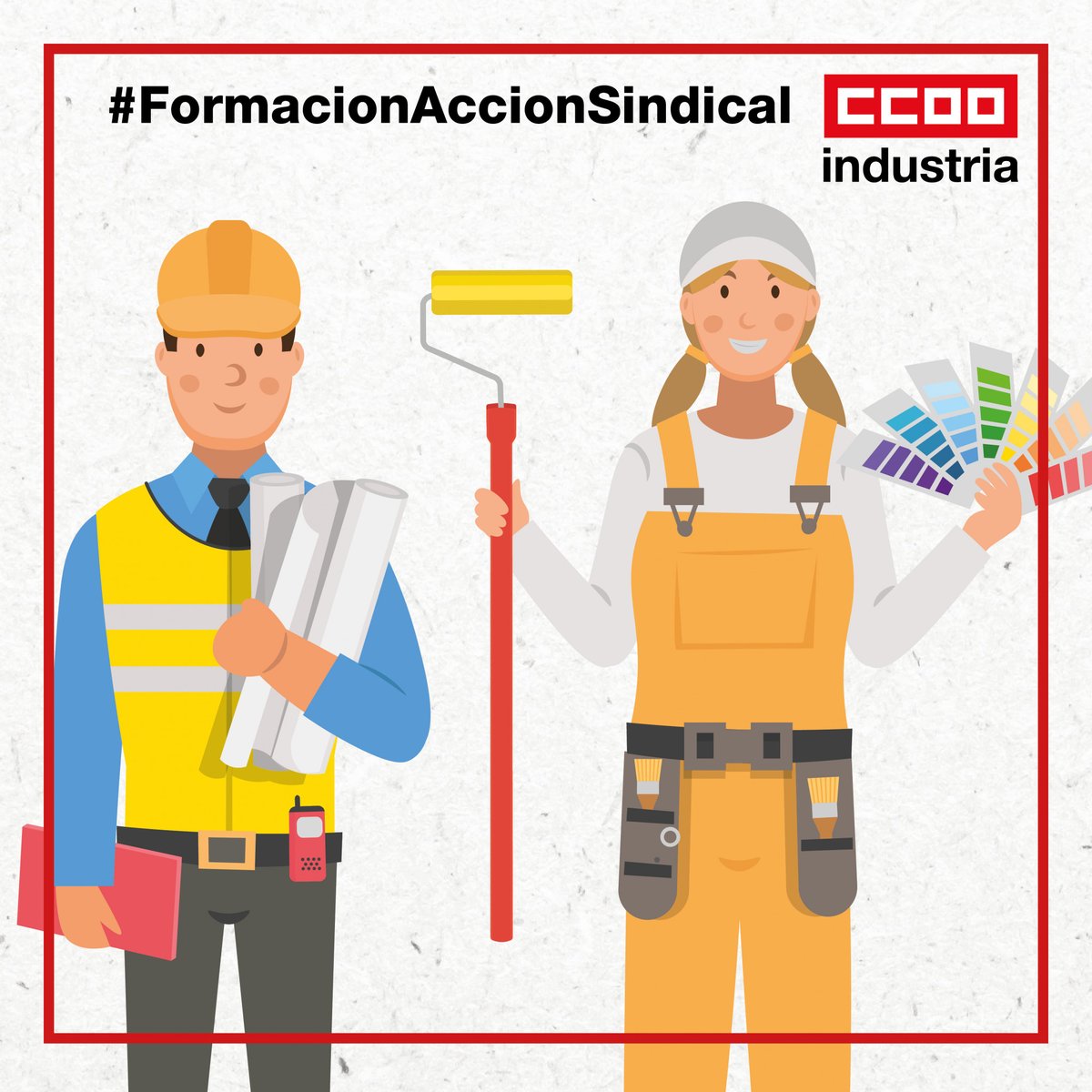Industria_CCOO's tweet photo. La formación profesional es la base y un pilar necesario para el desarrollo de las personas en el trabajo. Es importante dar formaciones con nuevas tecnologías, ya que es el futuro de la industria de nuestro país #FormacionAccionSindical https://t.co/wLEzTBXnzv