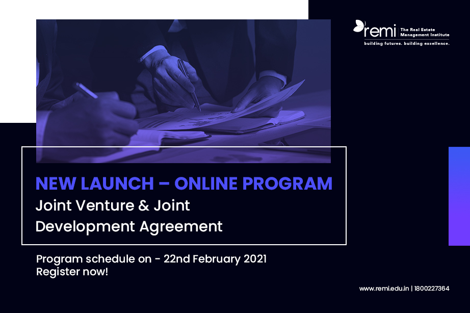 REMInstitute's tweet image. Registration Open for the newly launched Executive #OnlineProgram on #JointVenture &amp;amp; #JointDevelopmentAgreement - bit.ly/JVJDA

Start your learning now with #REMI!