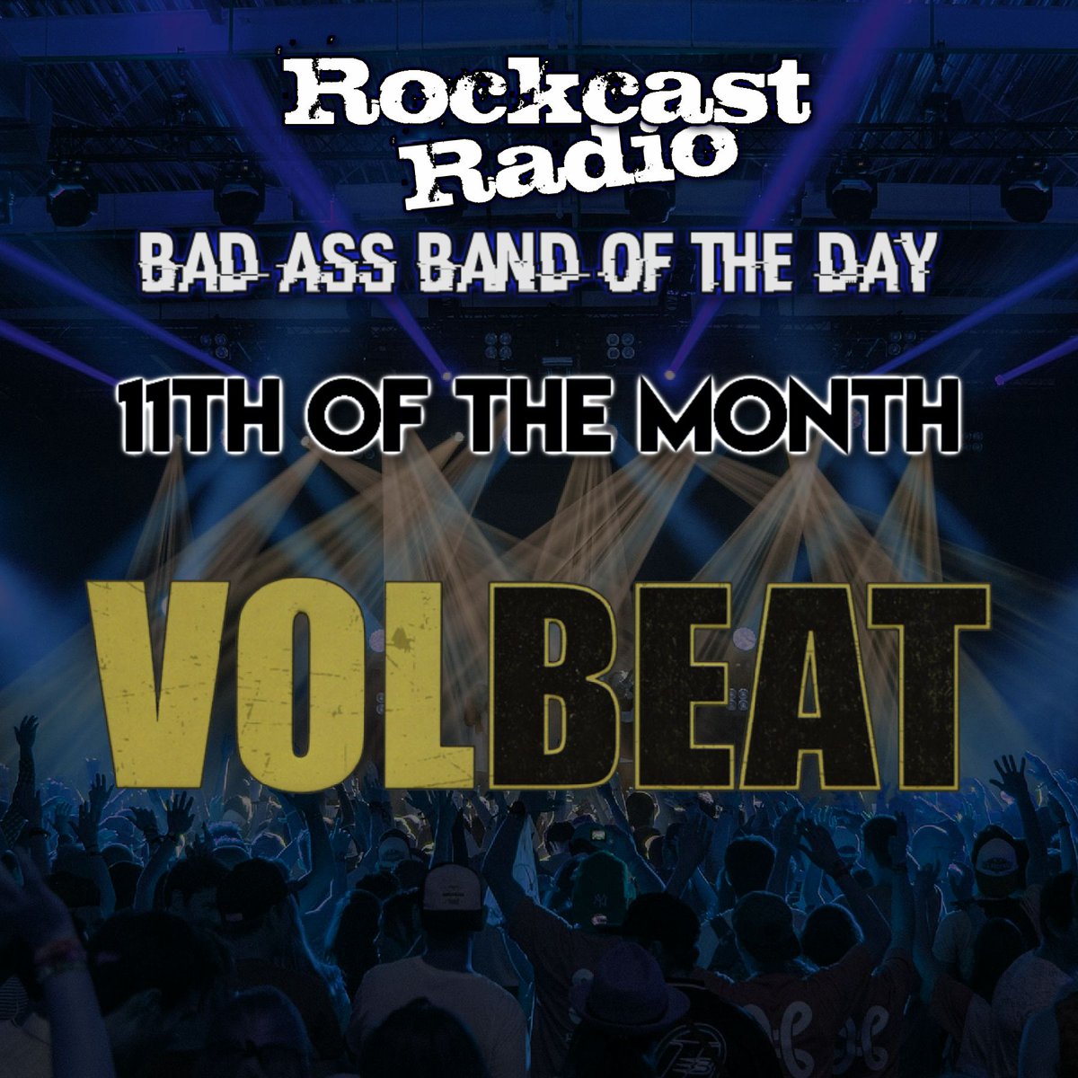 Rockcast Radio features a little extra #VOLBEAT today.
A different band every day.  Get the list at AllInclusiveRadio.rocks 
#MetalRadio #HardRockRadio #HardRock #Metal #HeavyMetal #OnlineRadio