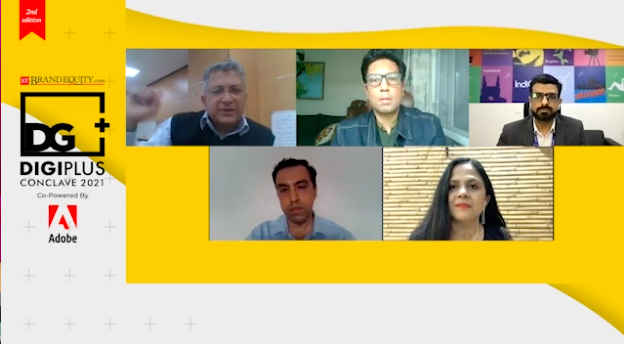 ETBrandEquity's tweet photo. #ETDigiplus : A big shout out to our Panelists for sharing interesting insights on "AI in Advertising"

- @gototuku, @drreddys
- Gaurav Mehta, @CarDekho
- Girish J Kalra, @ICICILombard
- @nitinsethi80, @IndiGo6E
- @shubhos https://t.co/UKZGfqDYEC