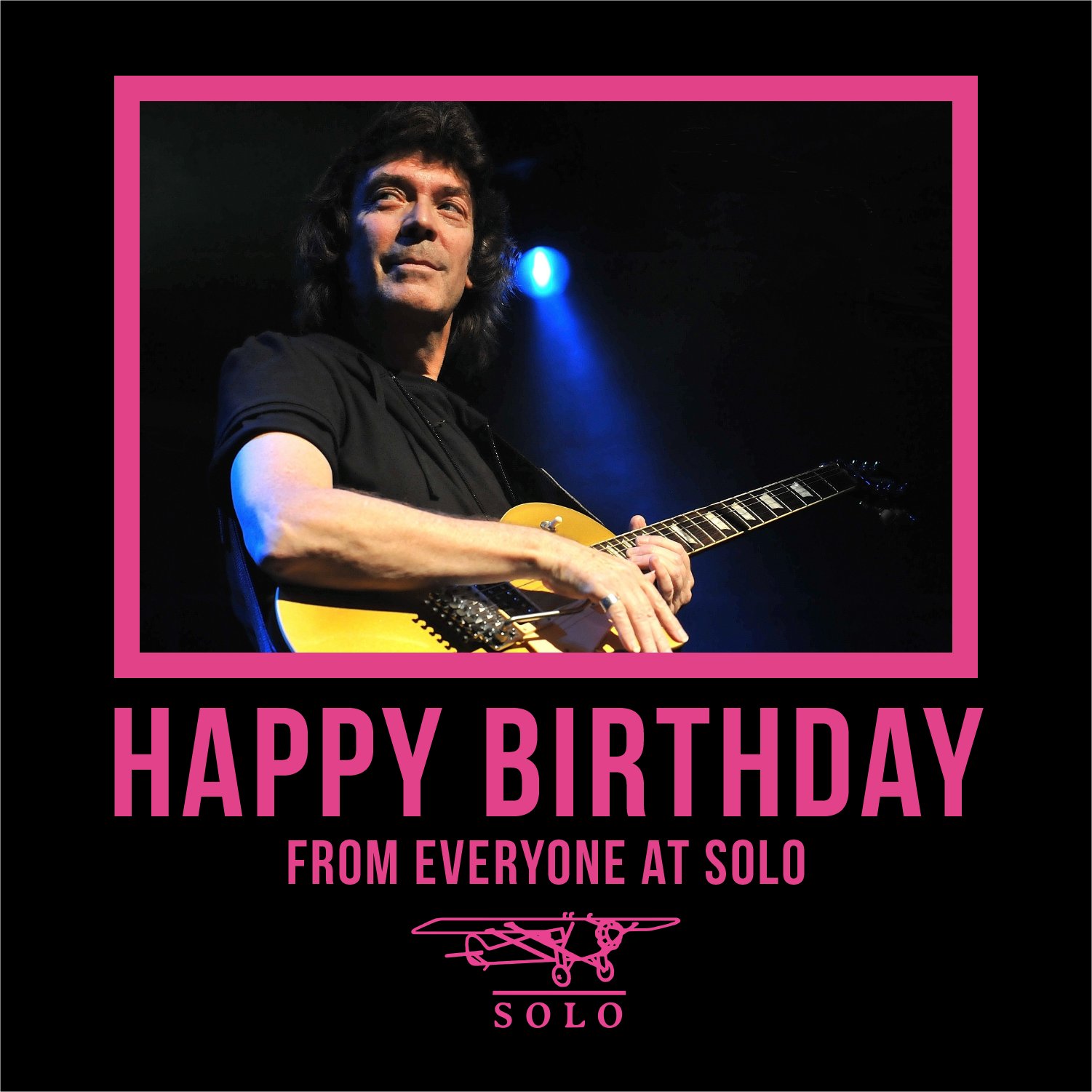 Happy Birthday to the one and only Steve Hackett  