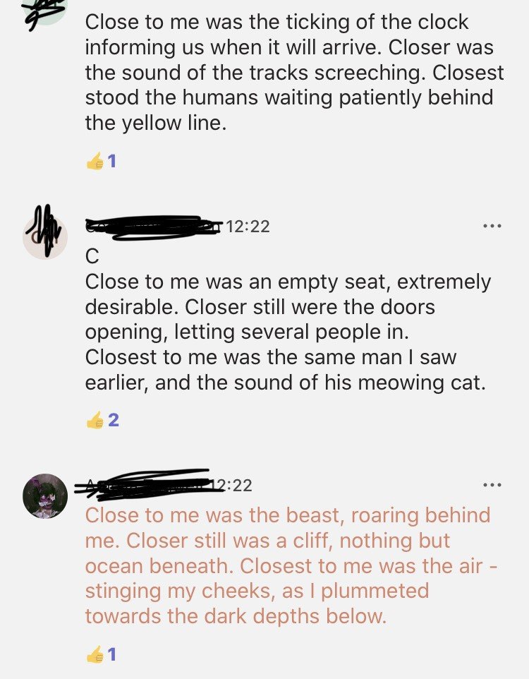 This week with Y11, we have been working on descriptive writing. A huge thank you to <a href="/Xris32/">Chris Curtis</a> and <a href="/_krogg/">Kirsty B📖</a> for sharing resources/ ideas on teaching paragraph structures. I modelled the structures and we practiced together before students applied them independently <a href="/Team_English1/">Team English</a>