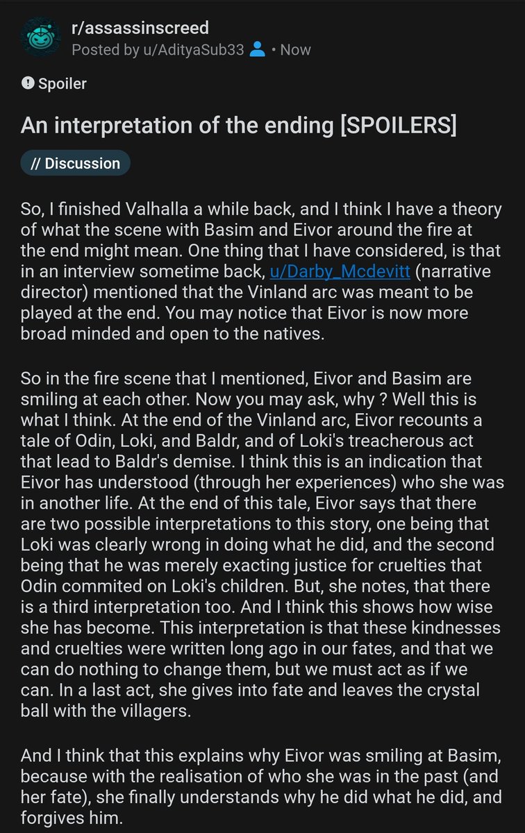 MadProphet1306's tweet photo. Hey @DarbyMcDevitt , here's an interpretation I had for the ending scene with Basim. I also posted it on on Reddit. I might be really wrong with this, but could u pls have a look ? https://t.co/ookEAtaY1a