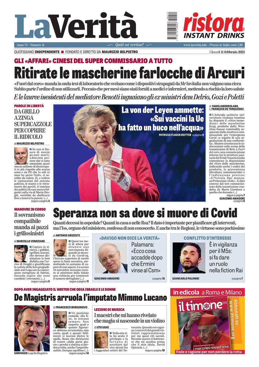 mgdj56's tweet photo. #Mascherine che lasciano a bocca aperta.
#Accuri dovrebbe essere arrestato per #ProcurataPandemia visto l'alto numero di medici,paramedici e personale ausiliario che รจ morto per insufficiente protezione.
Ps: indagate i conti correnti, Falcone diceva di seguire sempre il denaro. https://t.co/stALWL2VV8