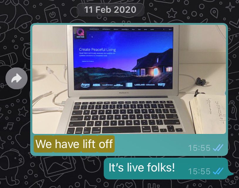 Our new quietmark.com website turns 1 today. Little did we know when we selected that glowing home image, just how much of a sanctuary our homes were about to come along with the #WFH need for quieter domestic soundscapes. Thanks <a href="/bozboz/">bozboz</a> and <a href="/outfly_io/">Outfly</a> for all your help